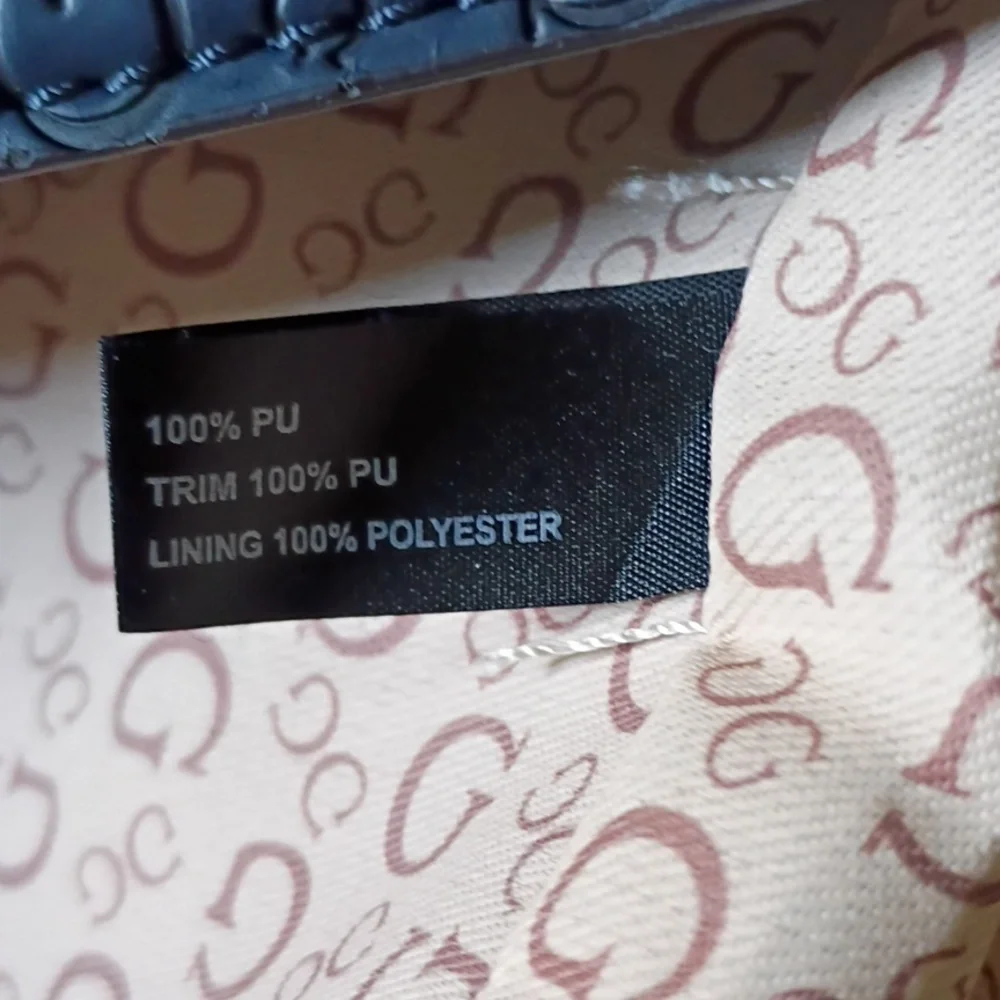 Guess Los Angeles Navy Blue Tote Bag - Picture 12 of 12